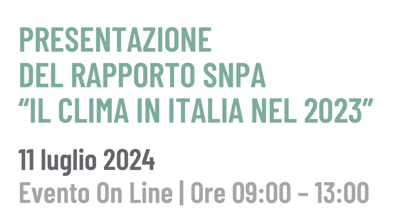 Il clima in Italia nel 2023